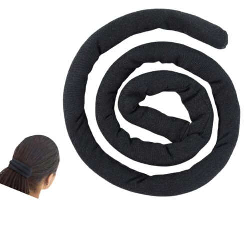 INF Dirty Braids Ponytail Wrap, visok čop Spiral Lock Dreadlocks lasni vložek Black, (21658280) Cene