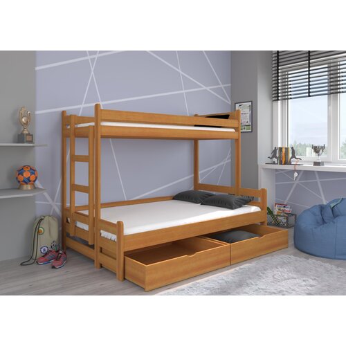 ADRK Troslojni krevet BENITO 200x90 s dvije ladice - ALDER Slike