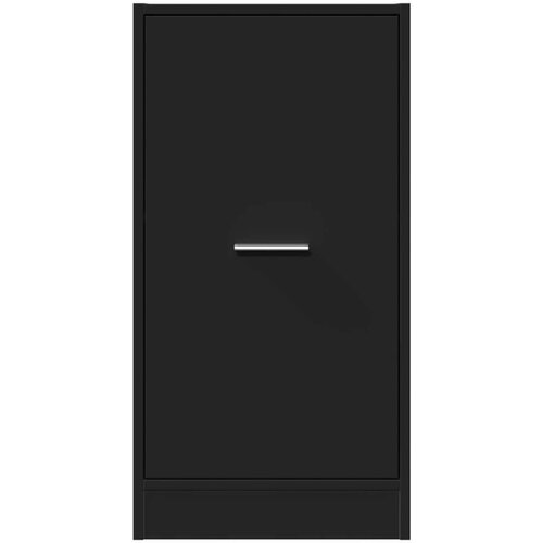VidaXL Ormarić za lijekove crni 40x41x77,5 cm konstruirano drvo Slike