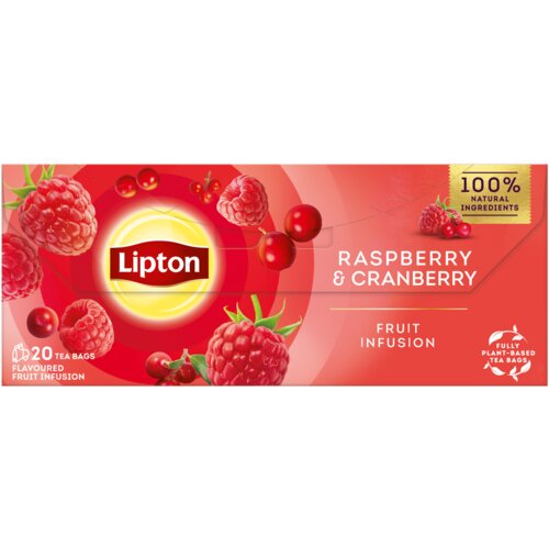 Lipton Čaj 20/1 malina i brusnica Slike