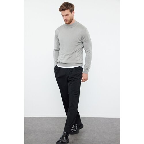 Trendyol Mink Slim Fit Turtleneck Basic Knitwear Sweater Slike