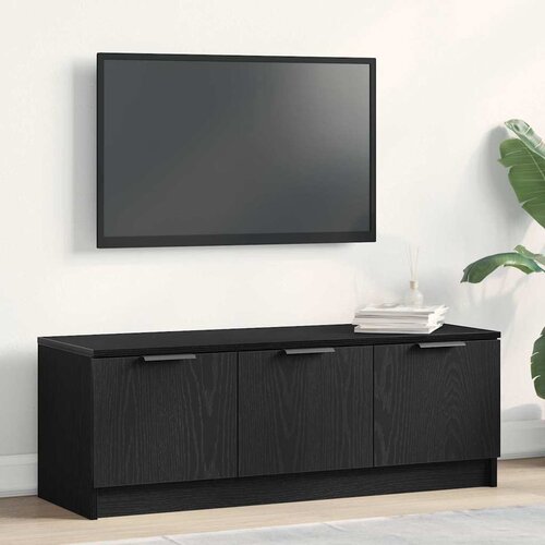 TV ormar Crni hrast 102 x 35 x 36,5 cm Konstruirano drvo Cene