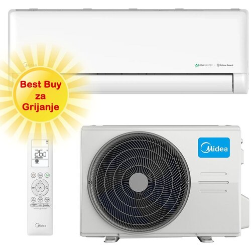 Midea KLIMA UREĐAJ 6,1kW EZ-21RD6-I/EZ-21RD6H-O Solstice, za prostor do 60m2, A+++ energetska klasa Cijene