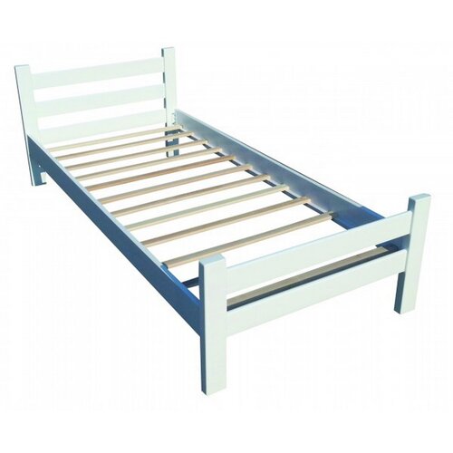  Krevet Meda 200 x 90 cm bijeli Cijene