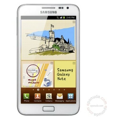 Samsung Galaxy Note N 7000 White mobilni telefon Slike