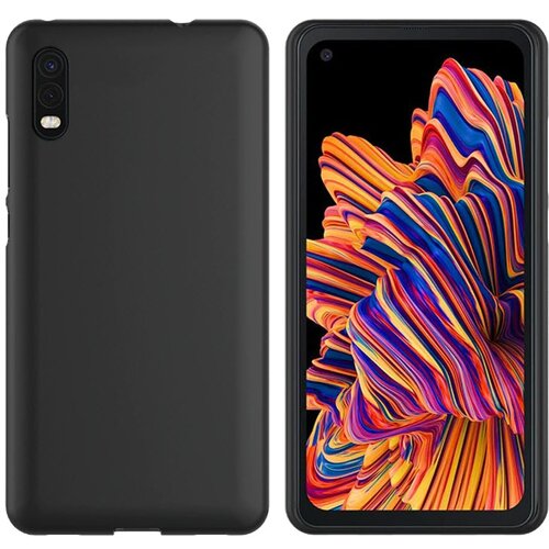  Gumijasti / gel etui Jelly za Samsung Galaxy Xcover Pro - črni Cene
