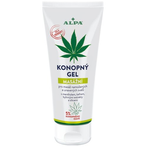Alpa Masažni gel s konopljo (100 ml) Cene