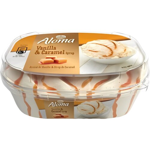 ALOMA sladoled vanilla caramel syrup 900ml Cene