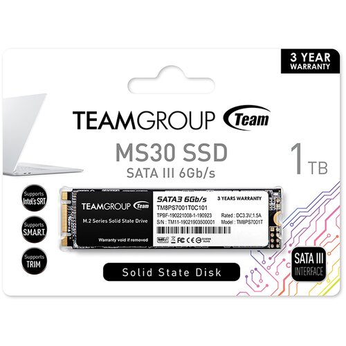 Team Group trdi disk 1TB SSD MS30 M.2 2280 SATA3 Cene