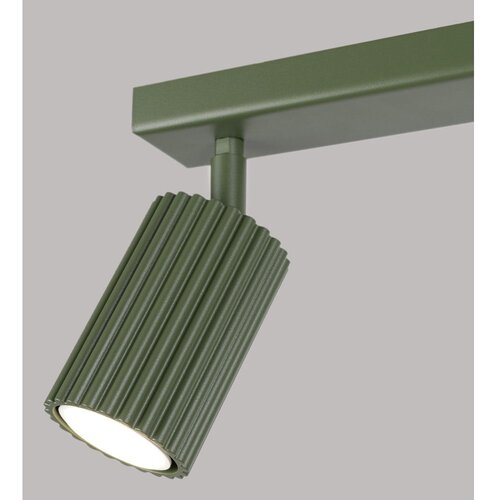 Nice Lamps Zelena stropna svetilka 6,5x30 cm Gleam &amp;ndash; Slike