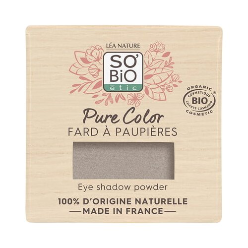 SO&amp;rsquo;BiO &amp;eacute;tic pure Color sjenilo za oči - 03 Gris pr&amp;eacute;cieux Slike
