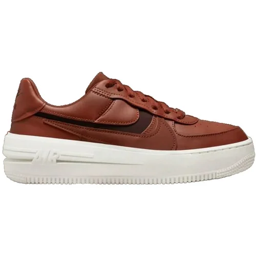 Nike Modne superge Air Force 1 Pltaform Kostanjeva