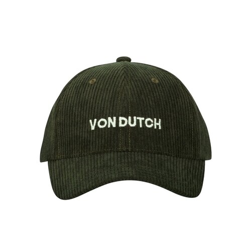 Von Dutch CASQUETTE BASEBALL VELOURS COTELE BRODERIE Zelena Cijene