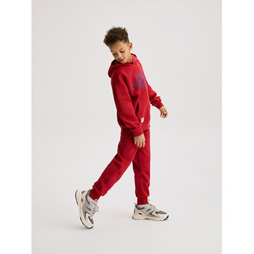 Reserved Pamučne jogger hlače - crvena Cene
