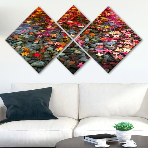 Wallity slika 4MDF266956586, 60x115 cm, 4 dela Cene