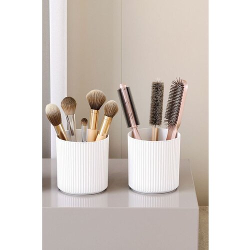 WALLXPERT sedef - white white make-up organizer set (2 pieces) Cene