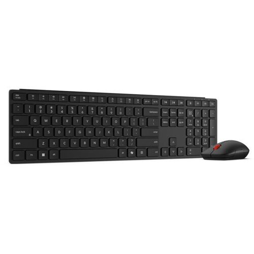 Lenovo 4X31S04848 keyboard Mouse included Office RF Wireless + Bluetooth US English Black Slike