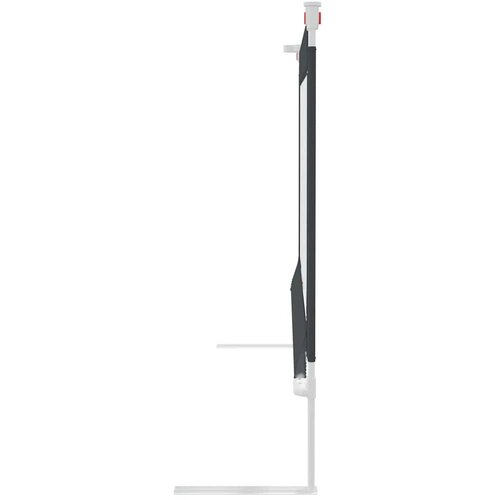 Sigurnosna ograda za dječji krevet tamnosiva 200x25 cm tkanina Slike