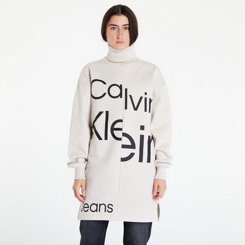 Calvin Klein Jeans Disrupted Logo Roll Beige Slike