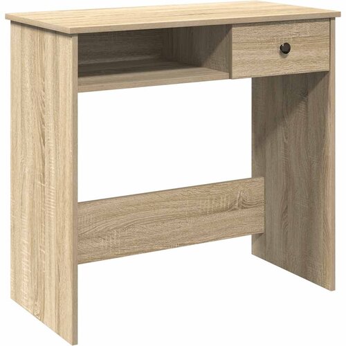 Maison Chic Pisalna miza - Računalniška miza sonoma hrast 80x40x75 cm iverna plošča, (21785075) Cene