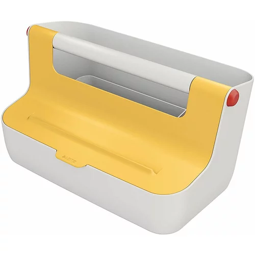 Leitz Škatla za shranjevanje Cosy s pokrovom, prenosna, rumena