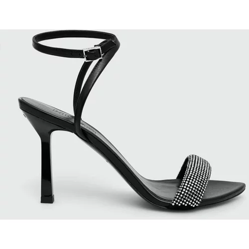 Hugo Usnjeni sandali Katniss Sandal 90 črna barva, 50504516