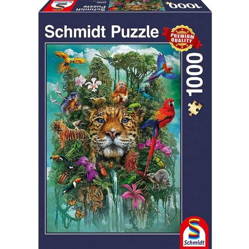 Schmidt puzzle 1000 delova King of the jungle Slike
