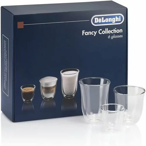 DeLonghi 6-delni set skodelic za kavo De'Longhi Fancy Collection DLSC302