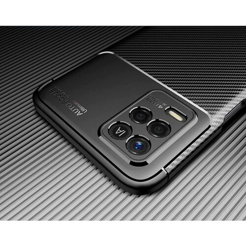 TECH-PROTECT TPU CARBON OVITEK ZA REALME 8 5G / NARZO 30 5G Slike