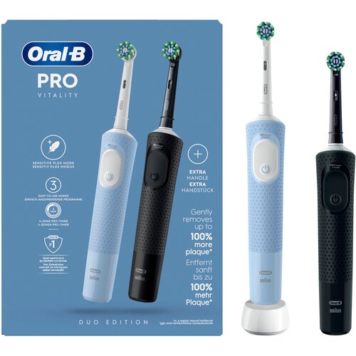 Oral-b Vitality Pro D103 Duo Crna/Modra elektricna zobna šcetka Cene