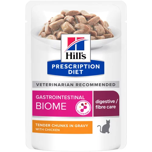 Hill’s Prescription Diet Gastrointestinal Biome s piletinom - 24 x 85 g