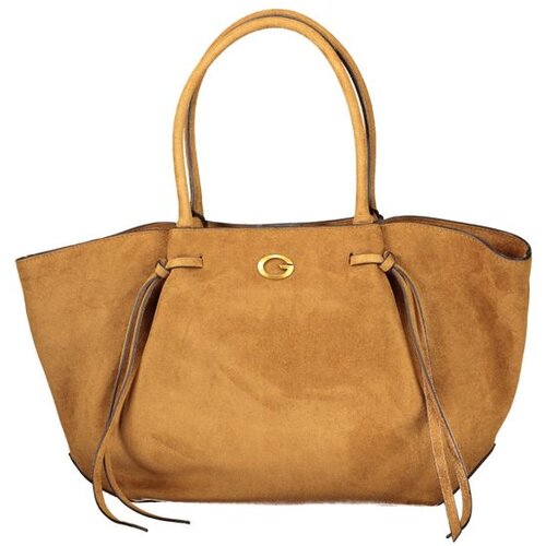 Guess Jeans Allegra ženska torba za rame 53x30x12 cm konjak Slike