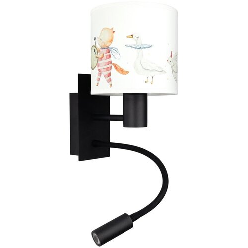 Brilagi LED fleksibilna lampa BOBO 1xE27/25W/230V + LED/3W crna/bela/sa motivom životinja Cene