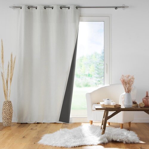 Douceur d int&amp;eacute;rieur Krem zavjesa sa zvučnom izolacijom 140x260 cm Jupiter &amp;ndash; Slike
