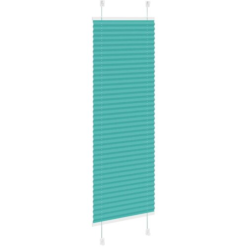  Plisirana zavjesa petrolej zelena 40x100 cm &amp;Scaron;irina tkanine 39,4 cm Poliester Slike
