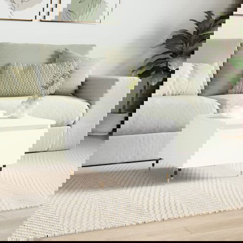 VidaXL Stolić za kavu bijeli 50 x 46 x 35 cm od konstruiranog drva Slike