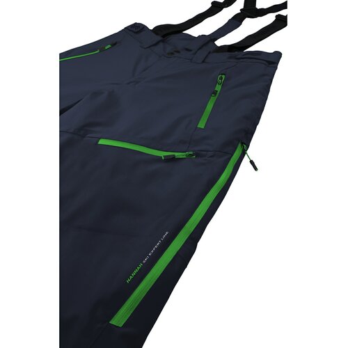 HANNAH Muške ski pantalone AMMAR plave noći (zelene) Slike