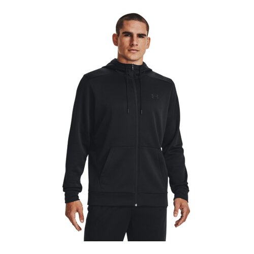 Under Armour UA Armour Fleece Full Zip Hoodie, Black - M, (20491360) Cene