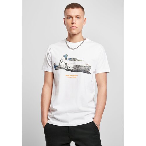 MT Men Weekend Wolf Tee White Cene