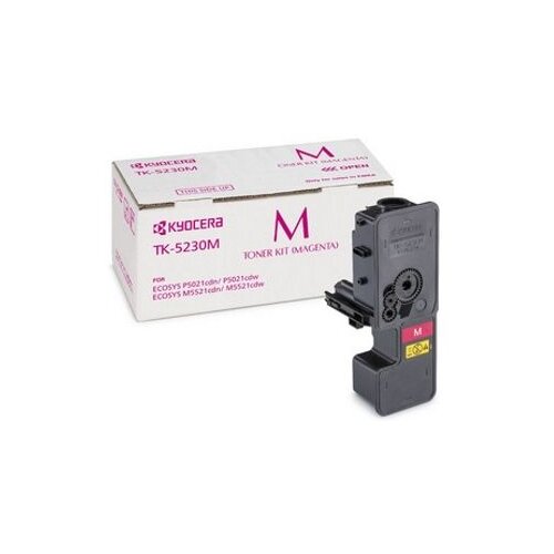 Kyocera TON Toner TK-5230M Magenta up to 2,200 pages according to ISO/IEC 19798 Slike