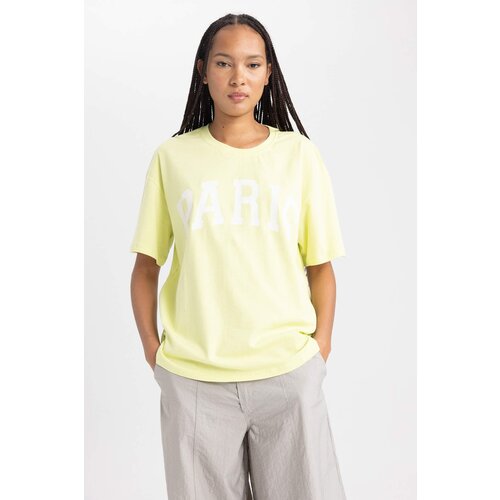 Defacto Oversize Fit Crew Neck Short Sleeve T-Shirt Slike