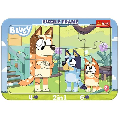 Trefl Bluey 2 u 1 okvirna baby slagalica - Slike