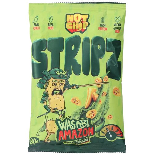  Hot Chip, čips &scaron;tapići, Wasabi Amazon, 80g Cene
