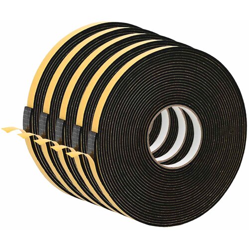  Samoljepljiva pjenasta traka 5 pcs Crna 15mm x 10m CR pjena Slike