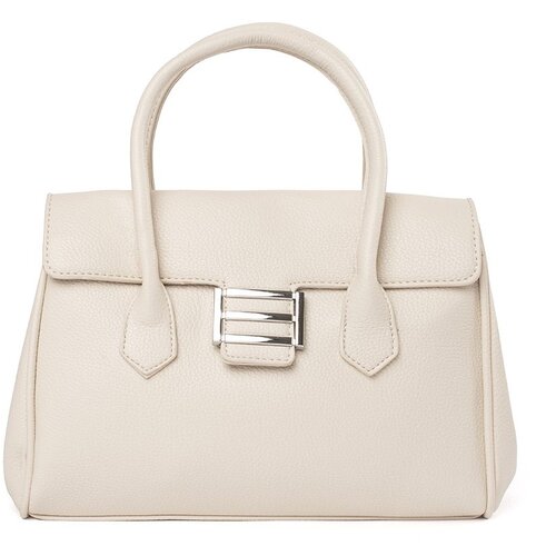 Shelvt Light beige shoulder bag with belt Slike