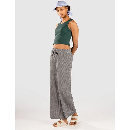 Blue Tomato Long Linen Hlace gingham black & white Cene