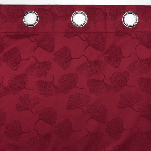 Douceur d int&amp;eacute;rieur Bordo rdeča zavesa zatemnitvena 140x260 cm Lunella &amp;ndash; Slike