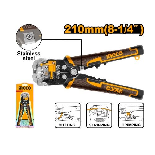 Ingco hwsp102418 kle&scaron;ta za skidanje izolacije 210mm 3u1 super ( HWSP102418 ) Cene