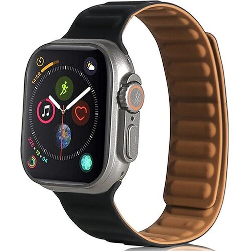 Beline pas za apple watch magnetni 42/44/45/49MM črno črn, (21969028) Cene