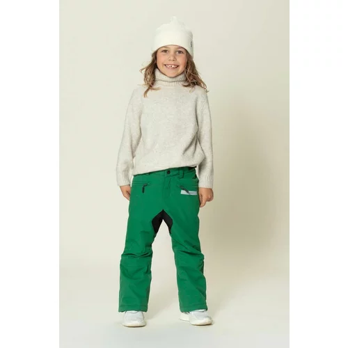 Gosoaky Otroške smučarske hlače zelena barva